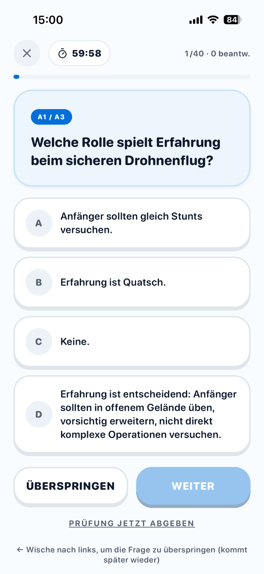DroneAce App Screenshot